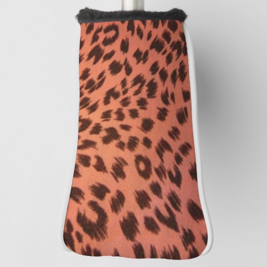 PINK TIERDRUCK GOLF HEADCOVER (Rotieren 90)