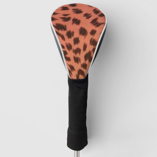PINK TIERDRUCK GOLF HEADCOVER (Vorderseite)