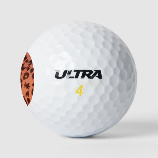 PINK TIERDRUCK GOLFBALL (Logo)