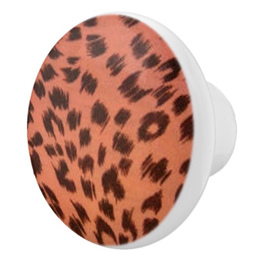 PINK TIERDRUCK KERAMIKKNAUF (Rechts)