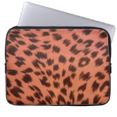 PINK TIERDRUCK LAPTOPSCHUTZHÜLLE (Vorderseite)