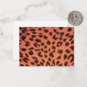 PINK TIERDRUCK MITTEILUNGSKARTE (Vorderseite/Rückseite Beispiel)