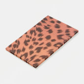 PINK TIERDRUCK POST-IT KLEBEZETTEL (angewinkelt)