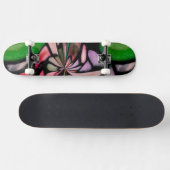 Pink Tiffany Flow Skateboard (Horizontal)