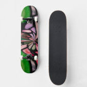 Pink Tiffany Flow Skateboard (Vorderseite)