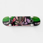 Pink Tiffany Flow Skateboard (Horizontal)