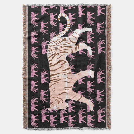 Pink Tiger Decke (Vorderseite Vertikal)