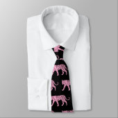 Pink Tiger Krawatte (Gebunden)
