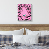 Pink Tiger Leinwanddruck (Insitu (Schlafzimmer))