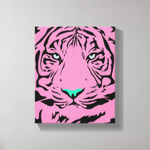 Pink Tiger Leinwanddruck