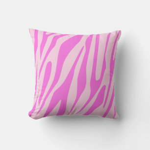 Pink Tiger Nahtloses Muster Kissen