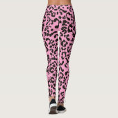 Pink Tiger Print Leggings (Rückseite)