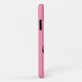 Pink Tiger Symbol Modern Chinoiserie Case-Mate iPhone Hülle (Hinten/Rechts)