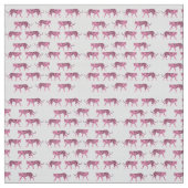 Pink Tigers Pattern Stoff (Muster)