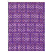 Pink Tigers Pattern Tischdecke (Vorderseite)