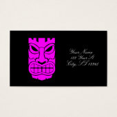 Pink Tiki Skulptur Thunder_Cove (Vorderseite)