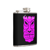 Pink Tiki Skulptur Thunder_Cove Flachmann (Rechts)