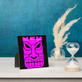 Pink Tiki Skulptur Thunder_Cove Fotoplatte (InSitu)