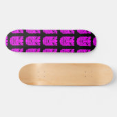 Pink Tiki Skulptur Thunder_Cove Skateboard (Horizontal)