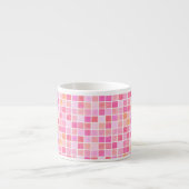 Pink Tiles Espresso Cup Espressotasse (Vorderseite)