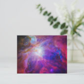 Pink Tinted Orion Nebula Postkarte (Stehend Vorderseite)