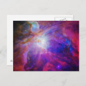 Pink Tinted Orion Nebula Postkarte (Vorne/Hinten)