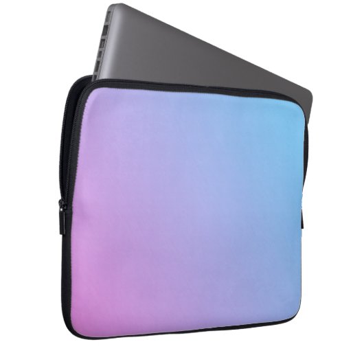 Pink to Blue 13" Neopren Tablet oder Laptop Case (Vorne Rechts)
