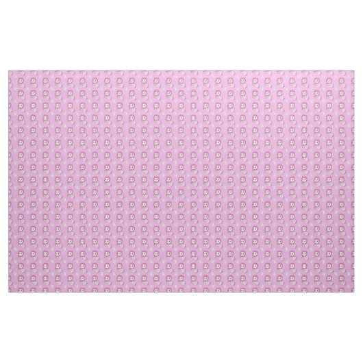 Pink Tooth Fairy Pattern Stoff (Yard (91,4 cm))