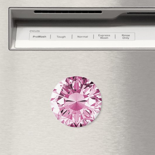 Pink Topaz Magnet (In Situ (Geschirrspüler))