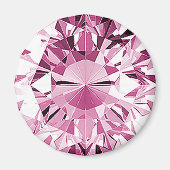 Pink Topaz Magnet (Vorne)
