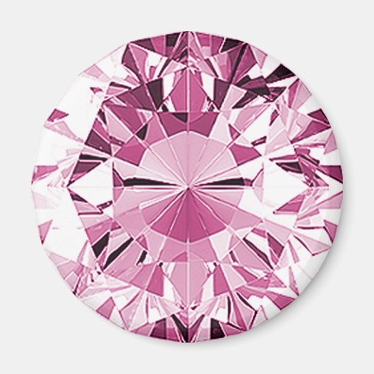 Pink Topaz Magnet (Vorne)