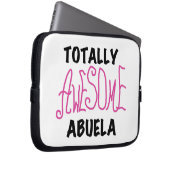 Pink Total Phantastisch Abuela Geschenke Laptopschutzhülle (Vorne Rechts)