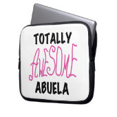 Pink Total Phantastisch Abuela Geschenke Laptopschutzhülle (Vorderseite Links)