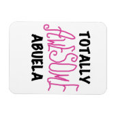 Pink Total Phantastisch Abuela Geschenke Magnet (Horizontal)