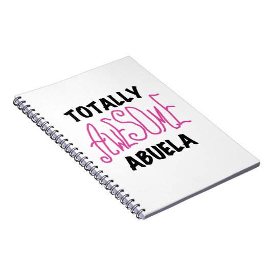 Pink Total Phantastisch Abuela Geschenke Notizblock (Rechte Seite)