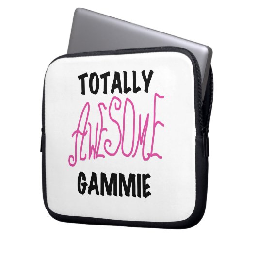 Pink Total Phantastisch Gammie Geschenke Laptopschutzhülle (Vorderseite Links)