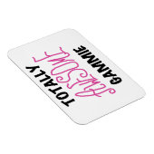 Pink Total Phantastisch Gammie Geschenke Magnet (Rechte Seite)