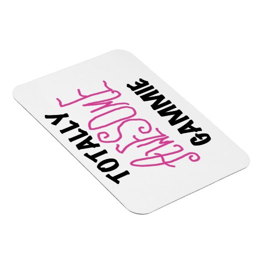 Pink Total Phantastisch Gammie Geschenke Magnet (Rechte Seite)