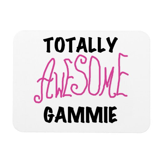 Pink Total Phantastisch Gammie Geschenke Magnet (Horizontal)