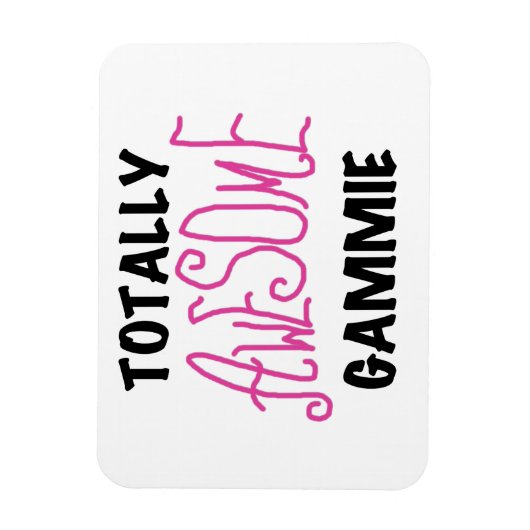 Pink Total Phantastisch Gammie Geschenke Magnet (Vertikal)