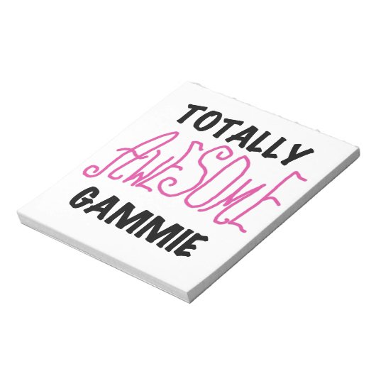 Pink Total Phantastisch Gammie Geschenke Notizblock (Rotiert)