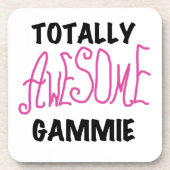 Pink Total Phantastisch Gammie Geschenke Untersetzer (Vorderseite)