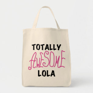 Pink Total Phantastisch Lola T - Shirt und Geschen Tragetasche