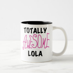 Pink Total Phantastisch Lola T - Shirt und Geschen Zweifarbige Tasse