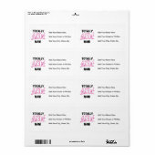 Pink Total Phantastisch Nani T - Shirt und Geschen (Vorne)