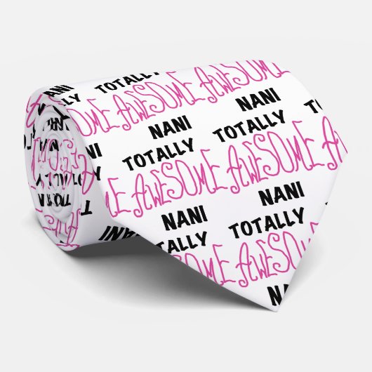 Pink Total Phantastisch Nani T - Shirt und Geschen Krawatte (Gerollt)