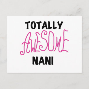 Pink Total Phantastisch Nani T - Shirt und Geschen Postkarte