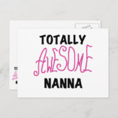 Pink TotPhantastisch Nanna T - Shirt und Geschenke Postkarte (Vorne/Hinten)