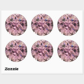 Pink Tourmaline 3 Aufkleber (Blatt)