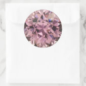 Pink Tourmaline 3 Aufkleber (Tasche)